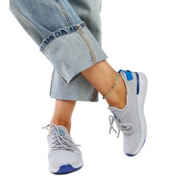 Cross Jeans sneakers i gråt stof til kvinder
