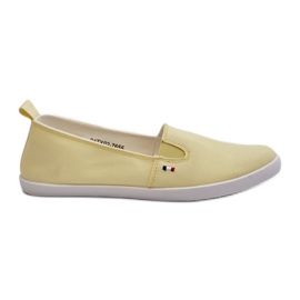 Slip-On Sneakers Sneakers til kvinder Gul Adrancia