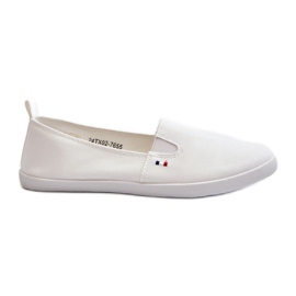 Slip-On Sneakers Sneakers til kvinder Hvid Adrancia
