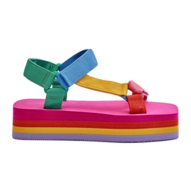 Platformsandaler til kvinder Multicolor Edireda flerfarvet