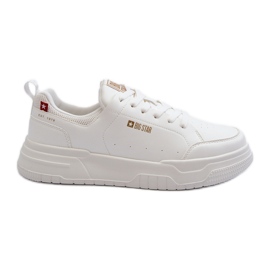 Herre Memory Foam System Big Star Sneakers NN174149 Hvid