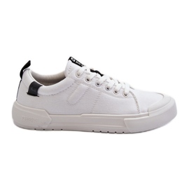Lave sneakers til mænd Memory Foam System Big Star NN174154 hvid