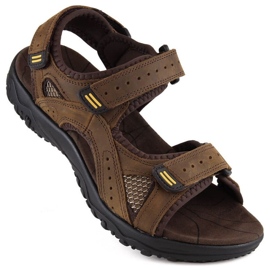 McKeylor JAN288 sandaler i brunt ruskind