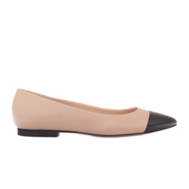 Marco Shoes Ballerinaer i Bilbao beige