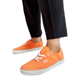 Orange klassiske Erla sneakers