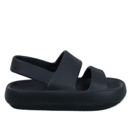 Rickett Sorte skumsandaler