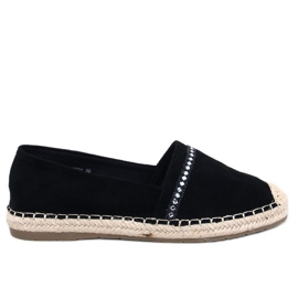 Etance Black espadriller til kvinder sort