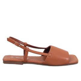 Dreys Camel damesandaler brun
