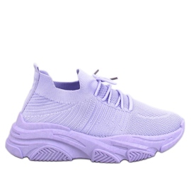 Fabre Purple sock sportssko violet