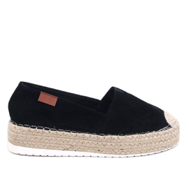 Alain Black espadriller til kvinder sort
