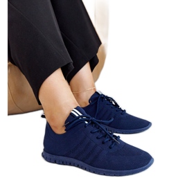 Marineblå Shukornia sportssneakers