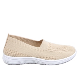 Didier Beige strømpesneakers