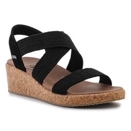 Skechers Love Stars 119260-BLK sandaler sort