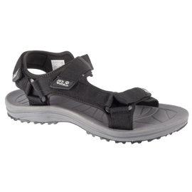 Jack Wolfskin Wave Breaker Sandal M 4052011-6000 sandaler sort