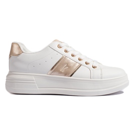 Hvide sportssneakers