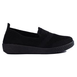 Sorte slip-on sneakers
