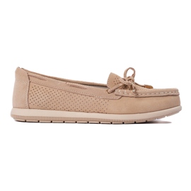 Goodin Beige loafers til kvinder