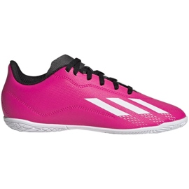 Adidas X Speedportal.4 In Jr GZ2449 fodboldsko lyserød