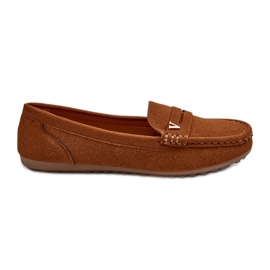Klassiske Dame Camel Iramarie Moccasins brun