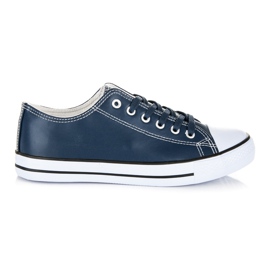 Stilfulde sneakers blå