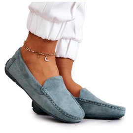 Evento Dame ruskind Loafers Mint Morreno grøn
