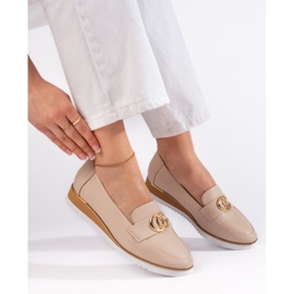 Goodin Elegante kvinders beige herrer