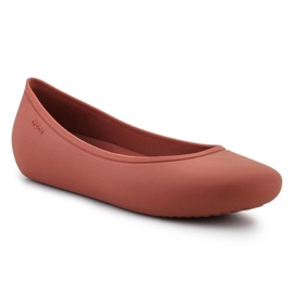 Crocs Brooklyn Flat 209384-2DT sko rød