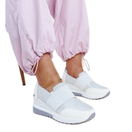Hvide Kallay wedge sneakers