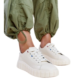 Beige læder sneakers fra Zvonka
