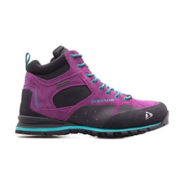 Bergson W Soira Mid Stx sko violet