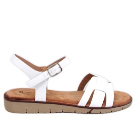 Capilla White damesandaler hvid