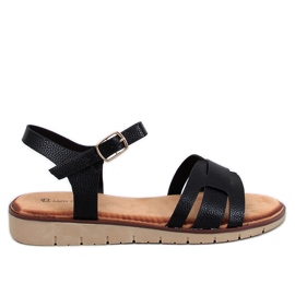 Capilla Black damesandaler sort