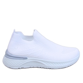 Fourny White sock sportssko hvid