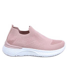 Fourny Pink sock sportssko lyserød