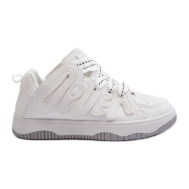 Dame Eco Lædersneakers Hvid Berilla