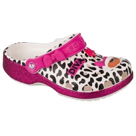 Crocs Lol Surprise Diva Girls Classic Clog 209465-100 hvid