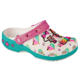 Crocs Lol Surprise Diva Girls Classic Clog 209466-100 hvid
