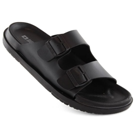 Big Star INT2003 skum flip-flops med spænder, sort