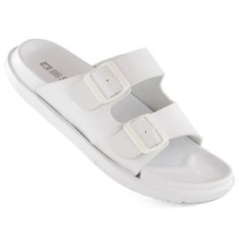 Big Star INT2004B skumflip-flops med spænder, hvid