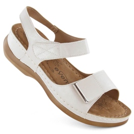 Komfortable eVento W EVE223F sandaler, sølv