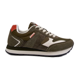 Herresneakers INBLU IU000005 Mørkegrønne