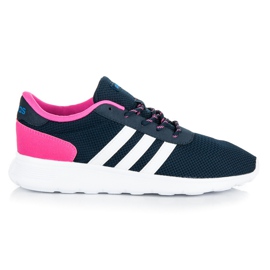 Adidas lite racer m hvid lyserød marine blå
