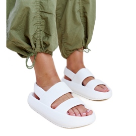 Hvide Attiana sandaler