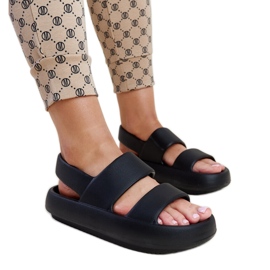 Sorte Attiana sandaler