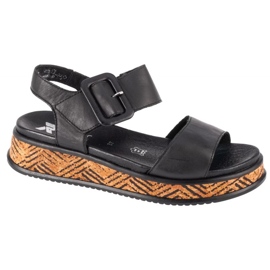 Rieker W W0800-00 sandaler sort