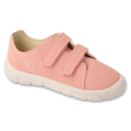 Befado børnesport Velcro læder indsats 909P004 pink lyserød