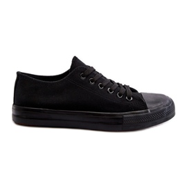 Klassiske lave sneakers til kvinder, sort Caelira