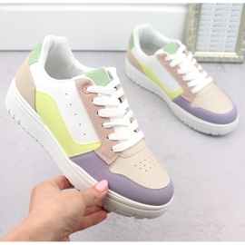 Flerfarvede sportssneakers til kvinder McBraun 23263 flerfarvet