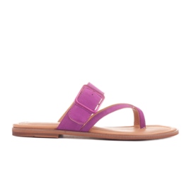 Marco Shoes Bari flip-flops lyserød