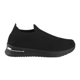 Sorte slip-on sneakers